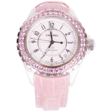 pink chanel watch|pink chanel pictures.